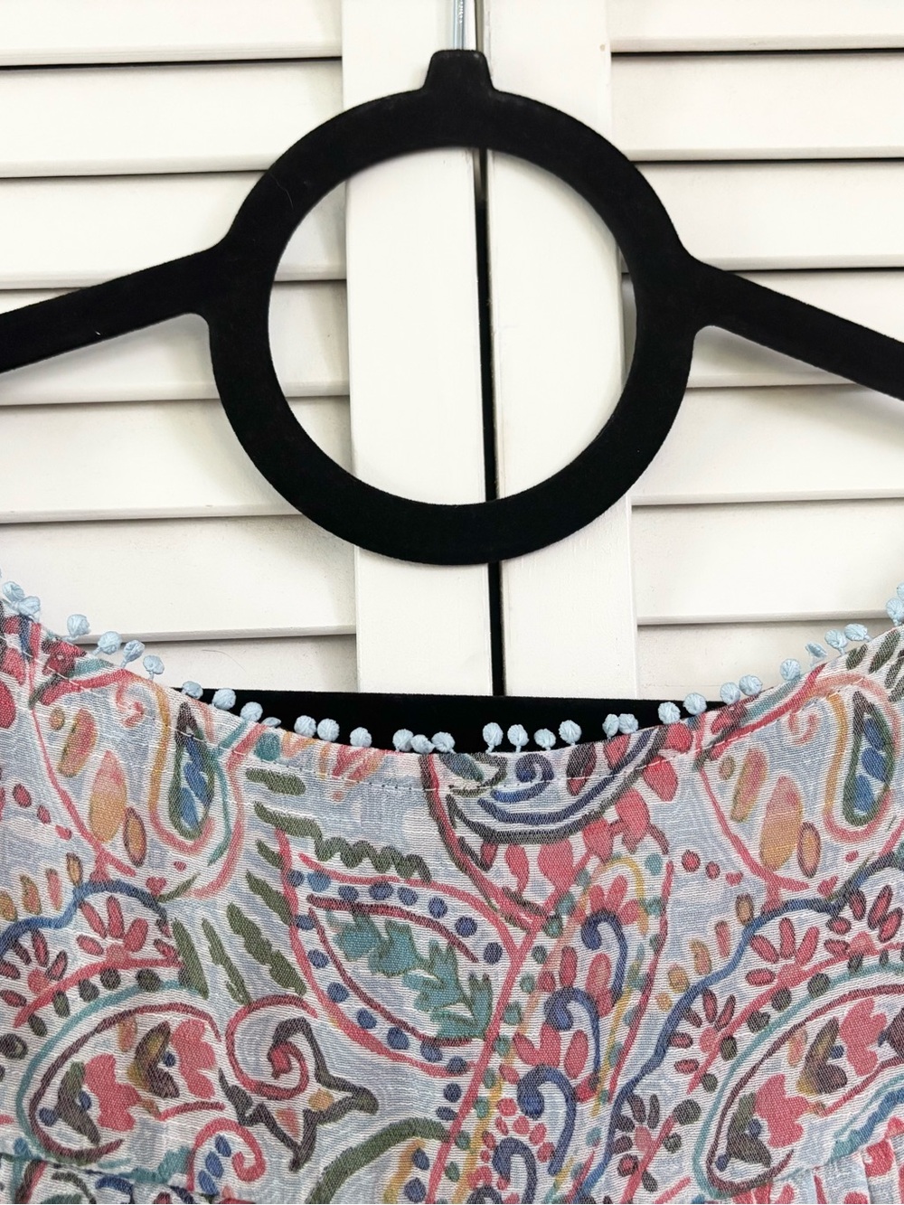 Zac & Rachel Women’s Paisley Flutter-Sleeve Top, Size: 3X, NWOT - Picture 4 of 6